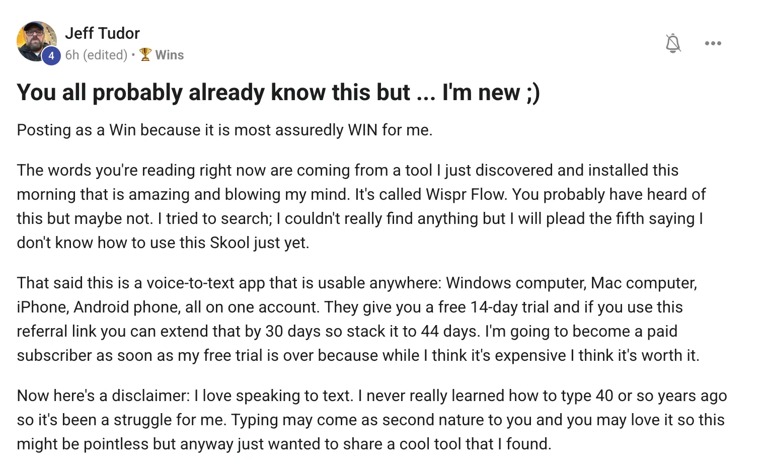 AIPB member win #93 — real screenshot