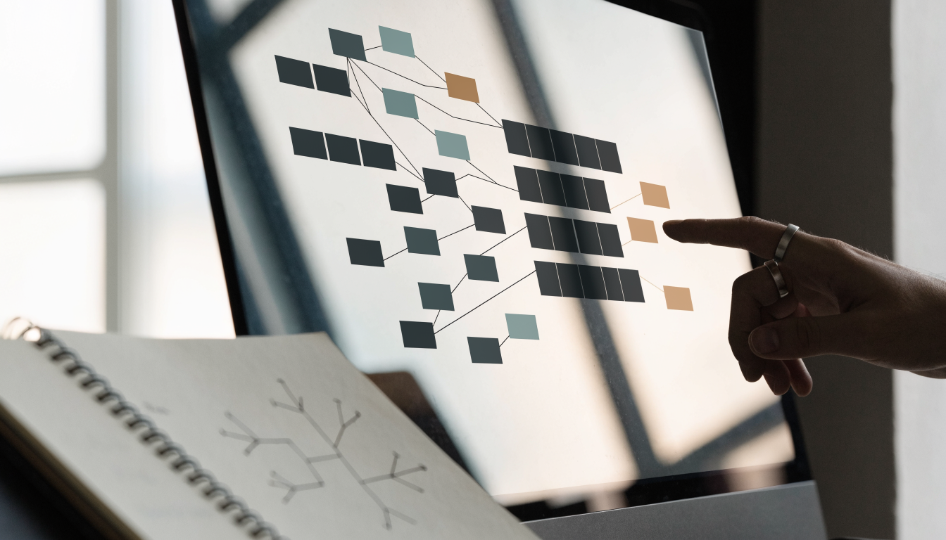 AI concept illustrating Search indexing reviews